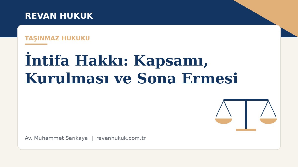 İntifa Hakkı