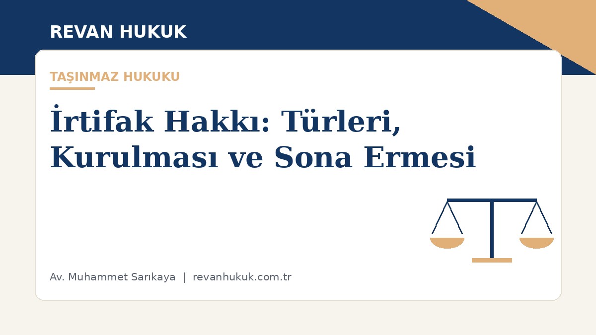 İrtifak Hakkı