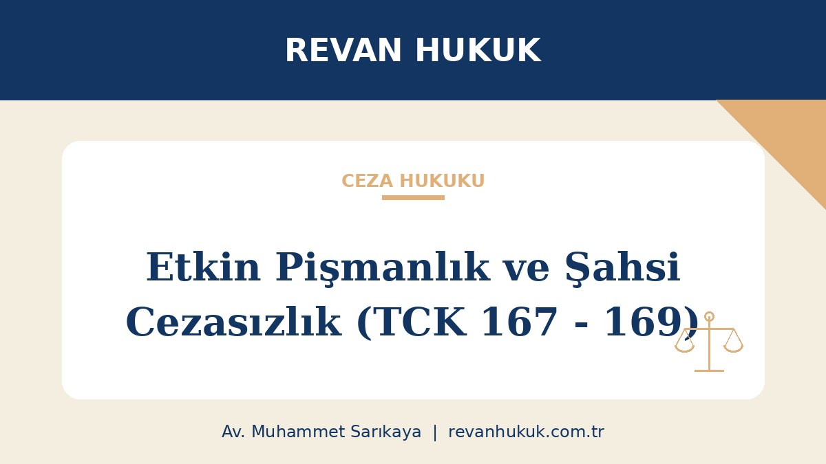 Malvarlığı Suçlarında Etkin Pişmanlık