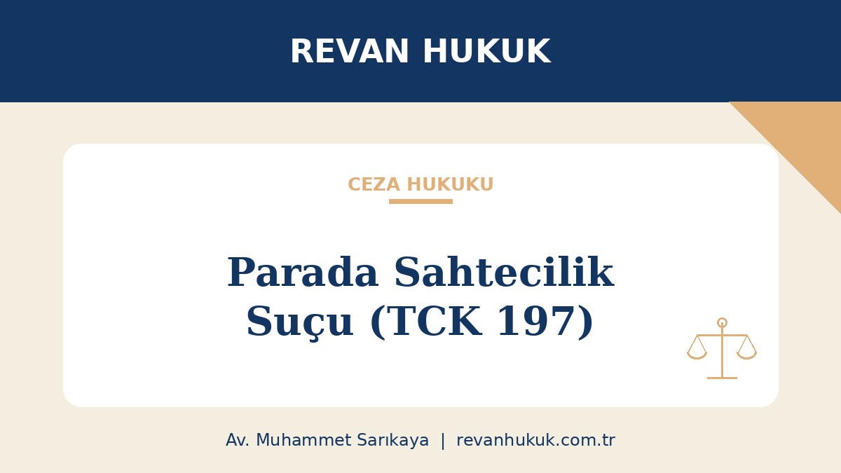 Parada Sahtecilik Suçu
